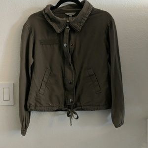 Nordstrom Olive Green Bomber